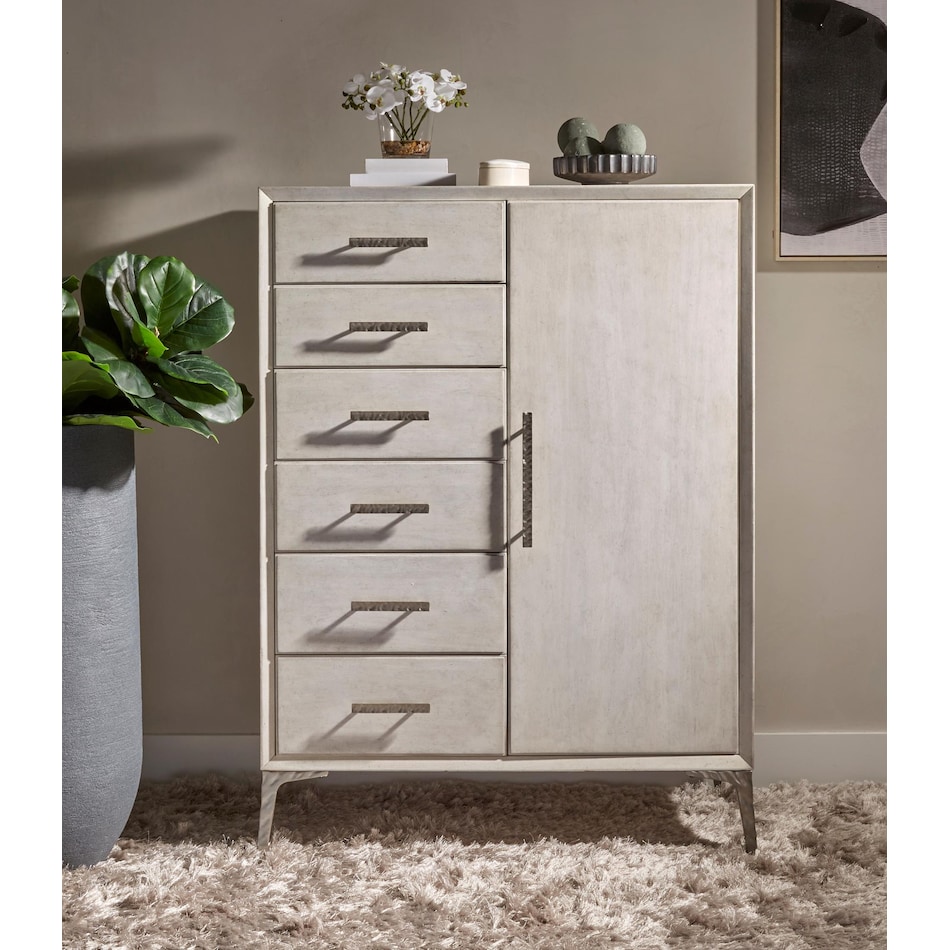 arendal pearl white chest   