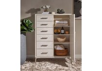 arendal pearl white chest   