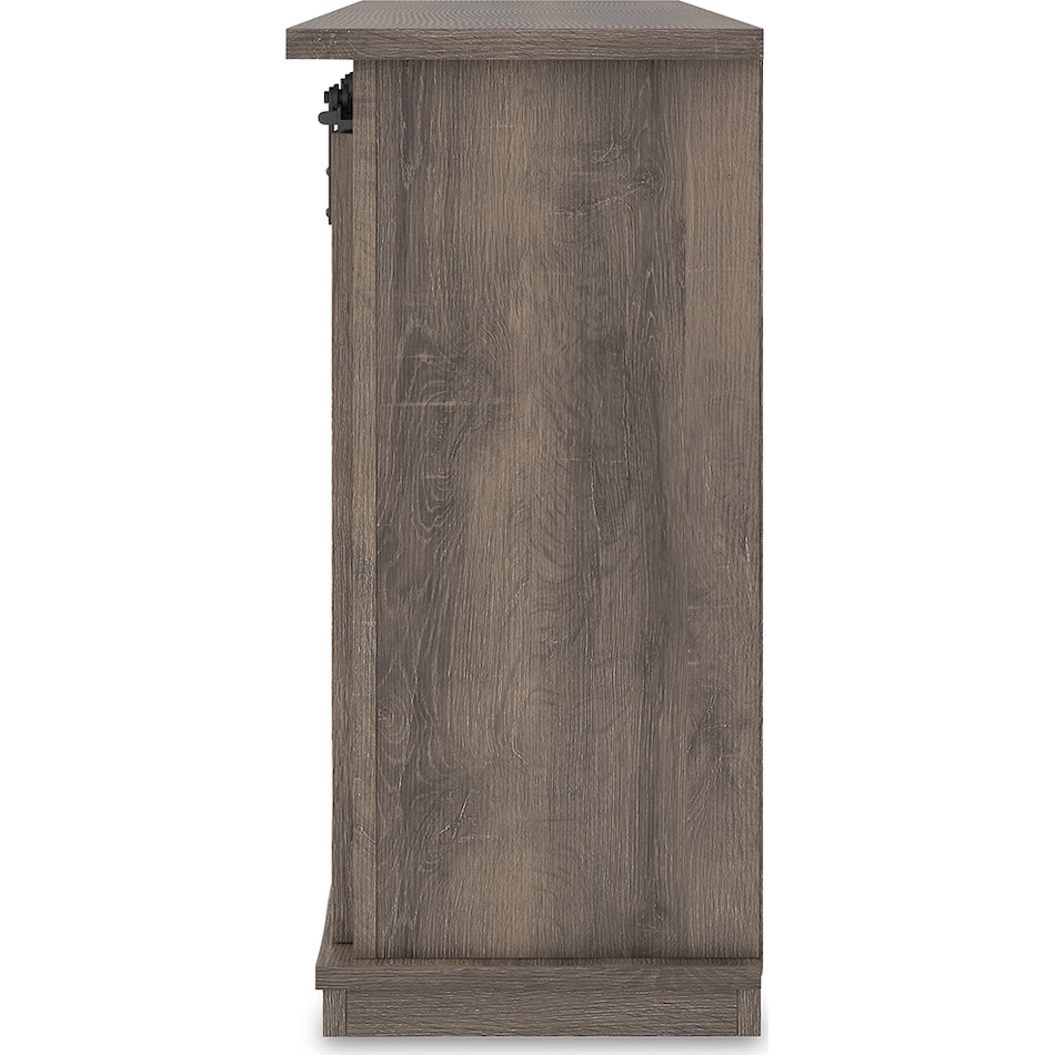 arlenbry brown console   