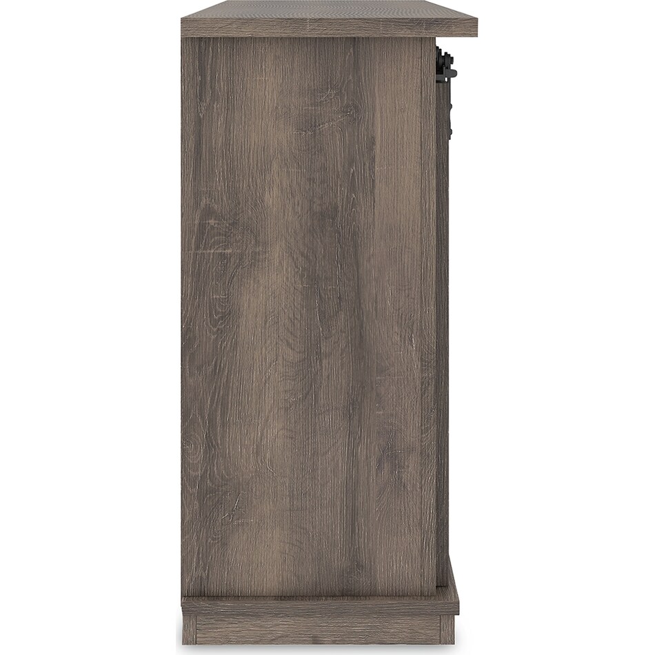 arlenbry brown console   