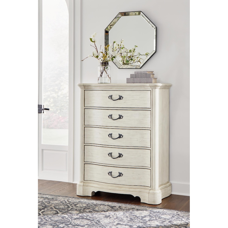 arlendyne antique white chest   