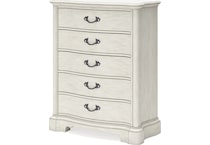 arlendyne antique white chest   