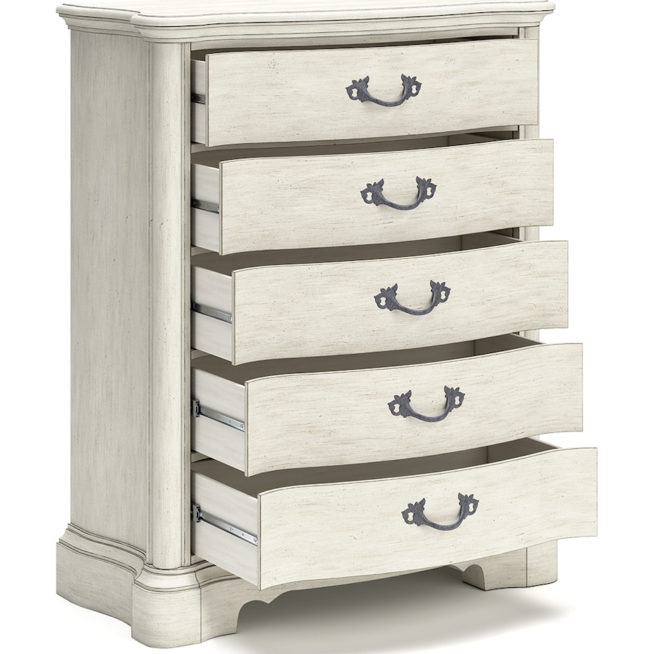 arlendyne antique white chest   