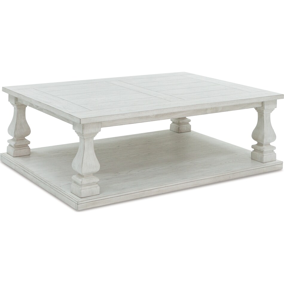 arlendyne antique white cocktail table   
