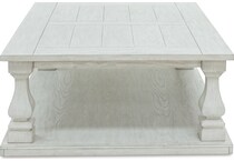 arlendyne antique white cocktail table   