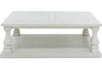 arlendyne antique white cocktail table   
