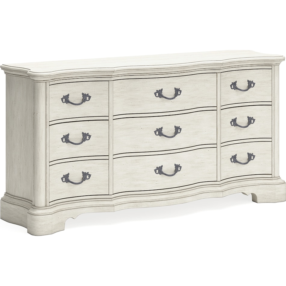 arlendyne antique white dresser   