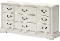 arlendyne antique white dresser   