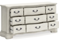 arlendyne antique white dresser   