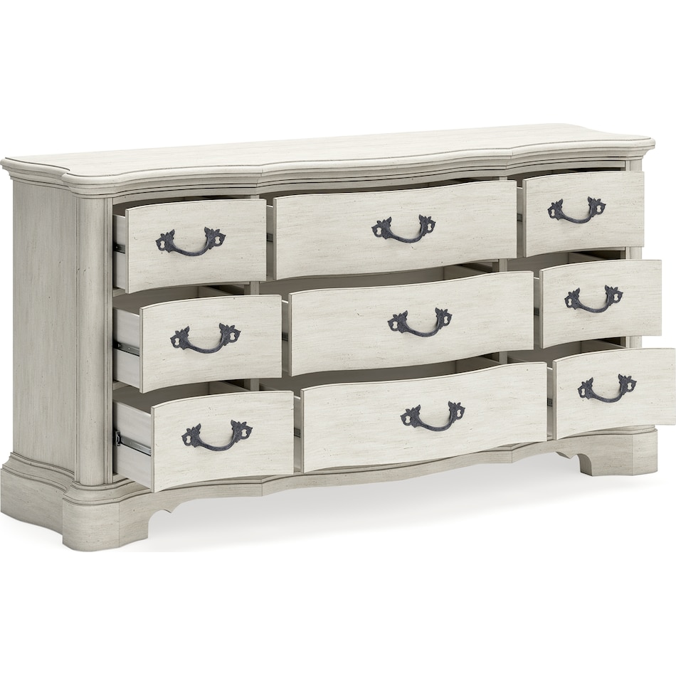 arlendyne antique white dresser   