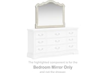 arlendyne antique white mirror   