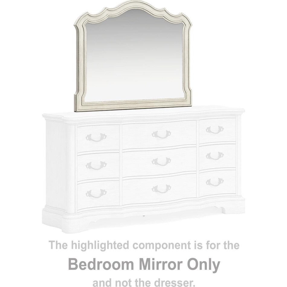 arlendyne antique white mirror   