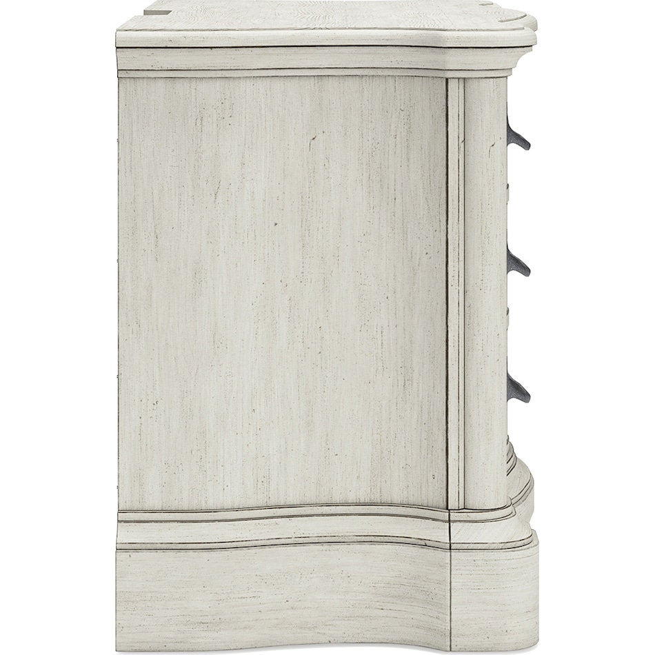 arlendyne antique white nightstand   