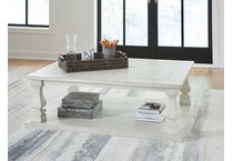 arlendyne white cocktail table   