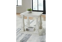 arlendyne white end table   