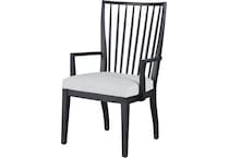 arlington charcoal arm chair   