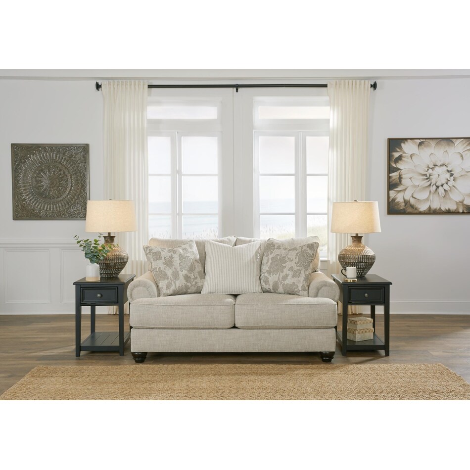 asanti fog loveseat   