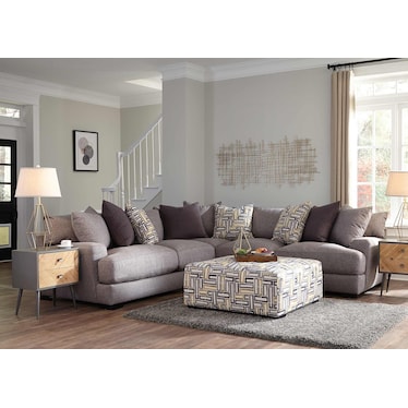 HARTMAN 3-PC SECTIONAL