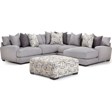 HARTMAN 4-PC SECTIONAL WITH CHAISE