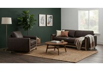 ashmont leather chair   