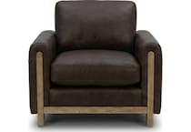 ashmont sintra walnut leather chair   