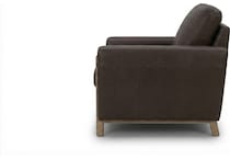 ashmont sintra walnut leather chair   