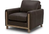 ashmont sintra walnut leather chair   