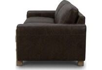 ashmont sintra walnut leather sofa   