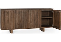 aspen dining brown accent cabinet   