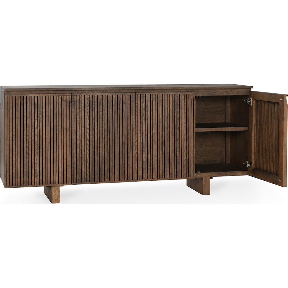 aspen dining brown accent cabinet   
