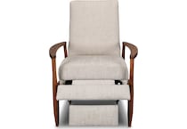 aston theo aqua high leg recliner   