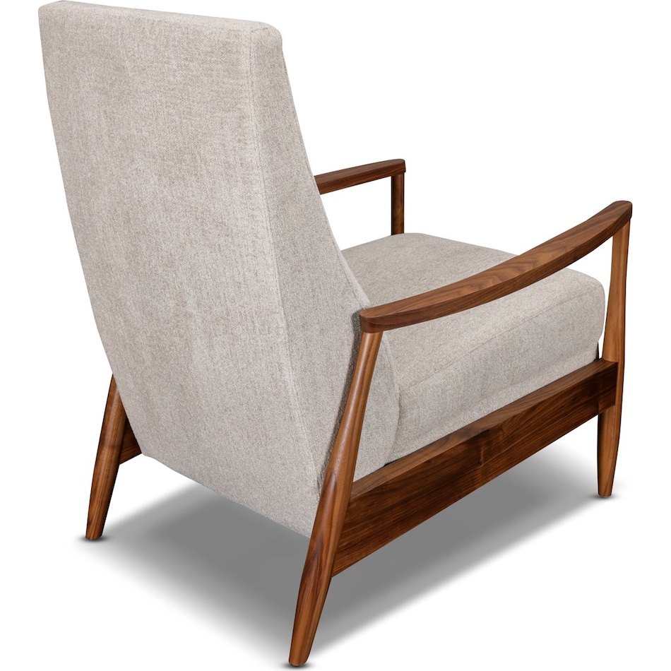 aston theo aqua high leg recliner   