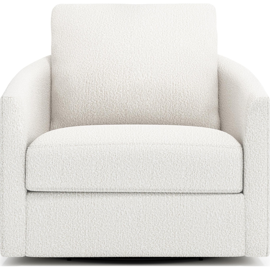 astoria fabric swivel chair white accent chair   