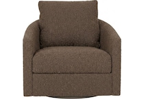 astoria brown accent chair   