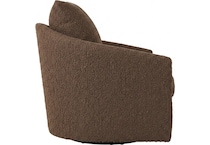 astoria brown accent chair   