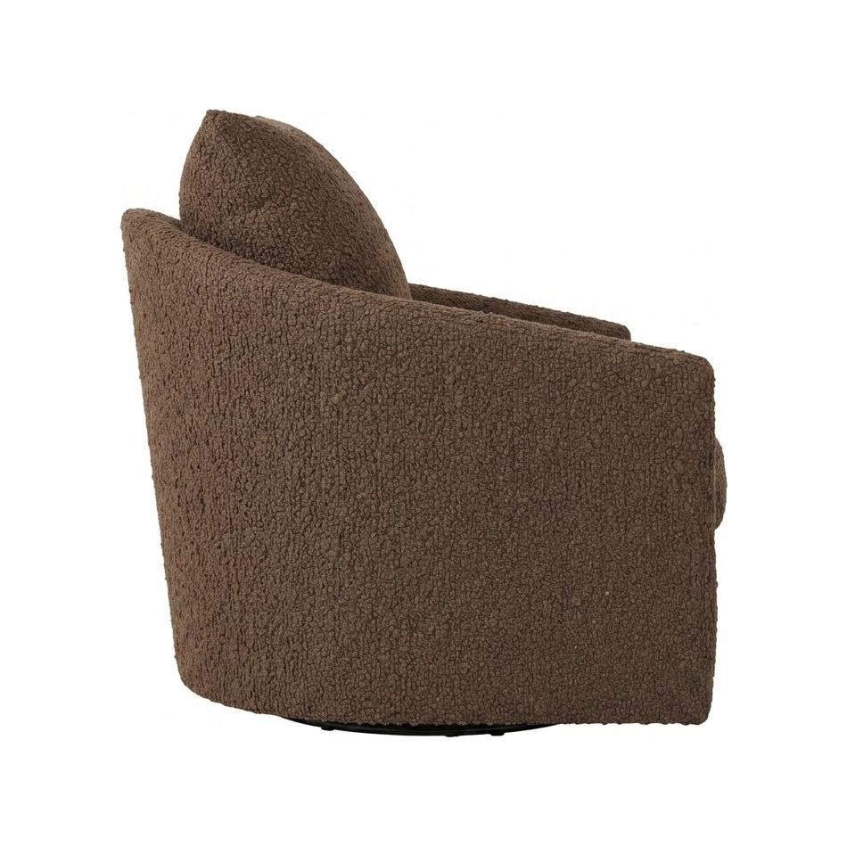astoria brown accent chair   