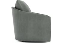 astoria brown leather accent chair   