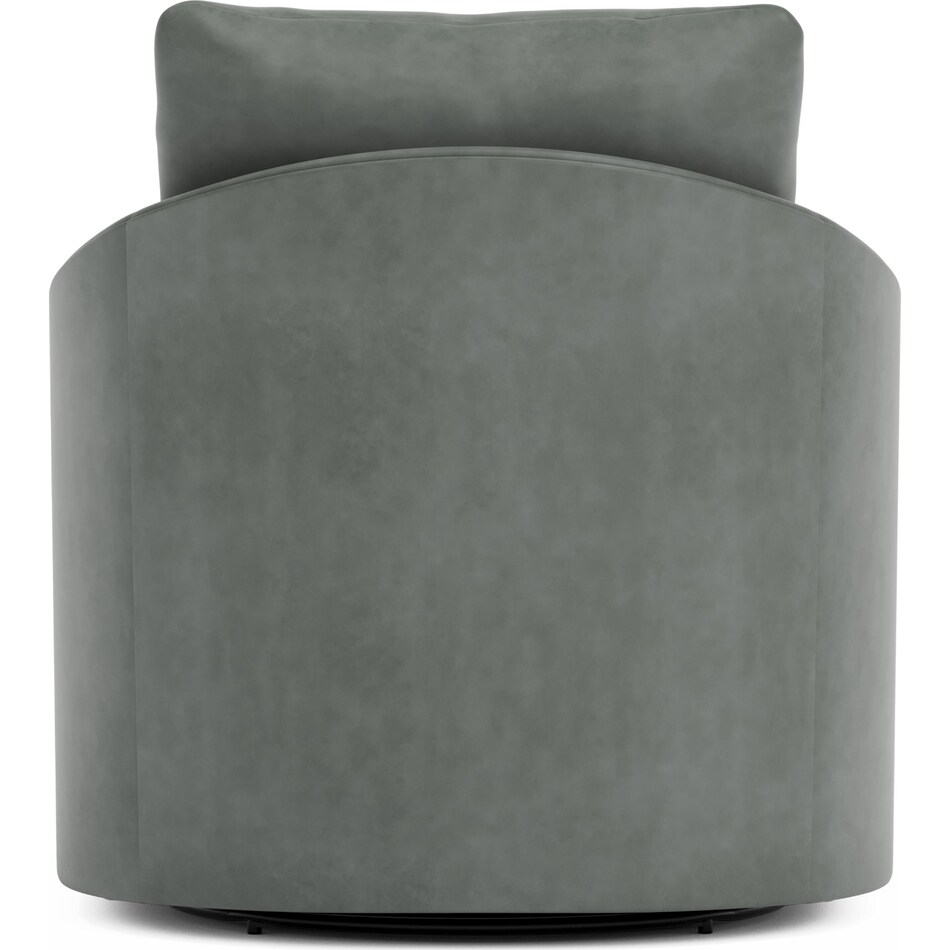 astoria brown leather accent chair   