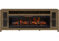 auden weathered coffee fireplace insert   