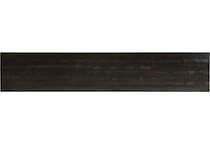 augustine burnished black burnished black solid drawer glide color: black console   