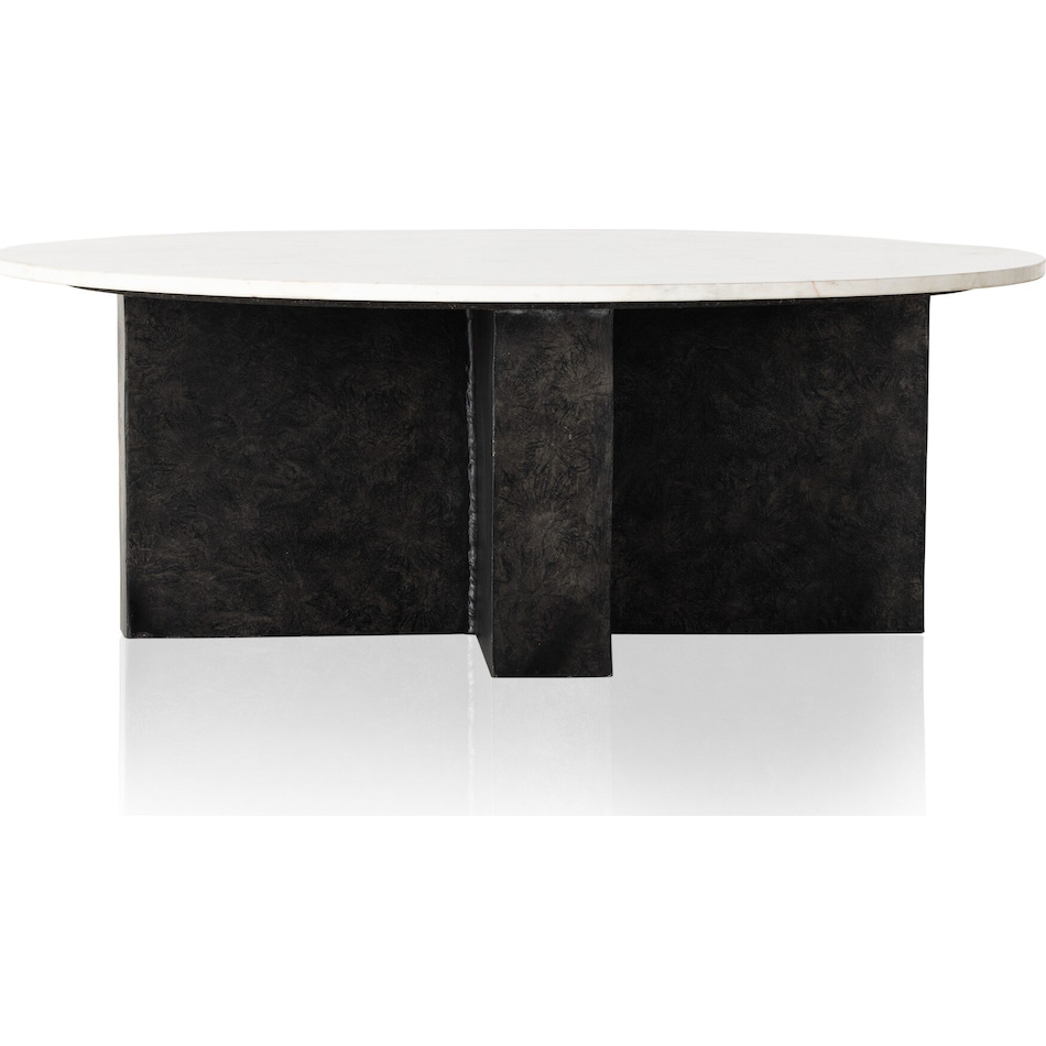 augustine polished white marble raw black package   