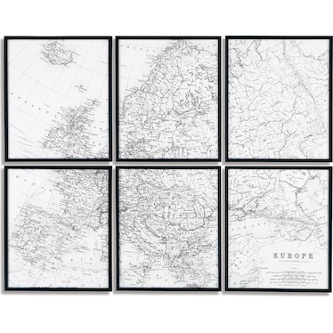 AVANWORTH WALL ART (SET OF 6)