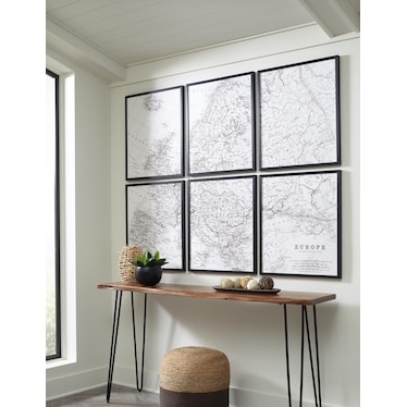 AVANWORTH WALL ART (SET OF 6)