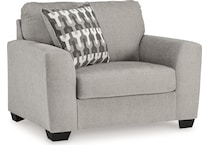 avenal park flannel chair   