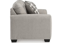 avenal park flannel loveseat   