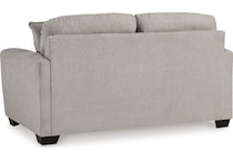 avenal park flannel loveseat   