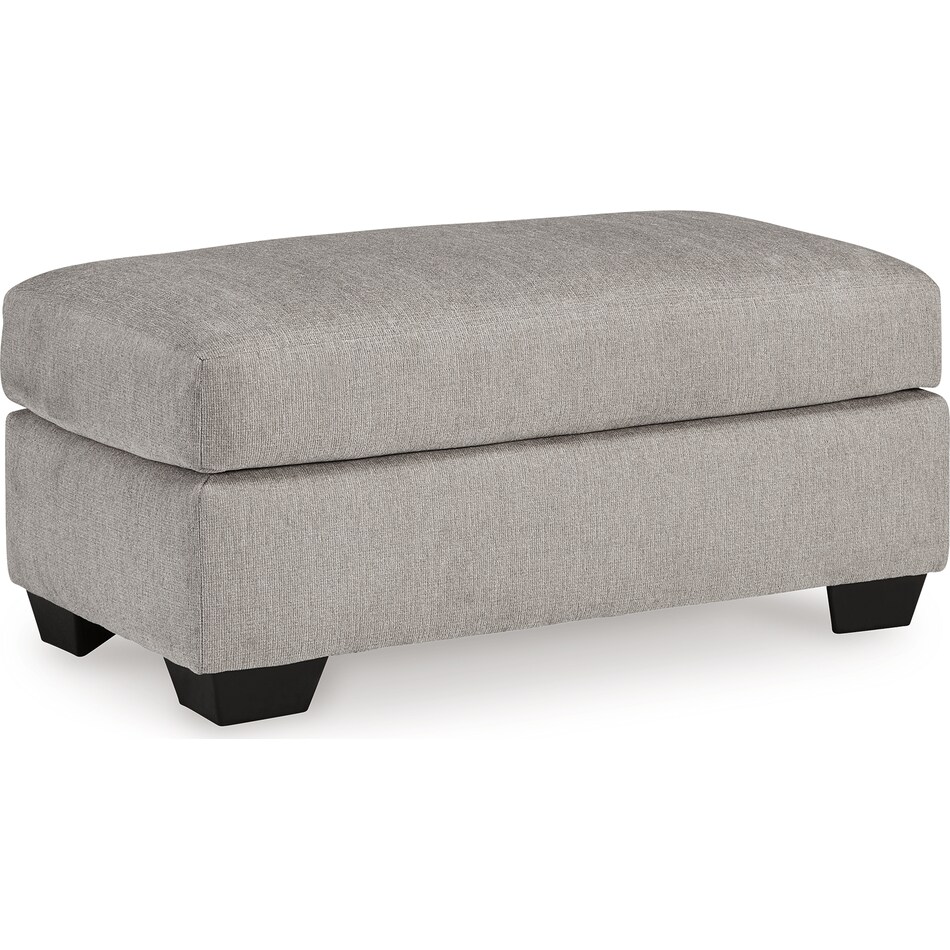 avenal park flannel ottoman   