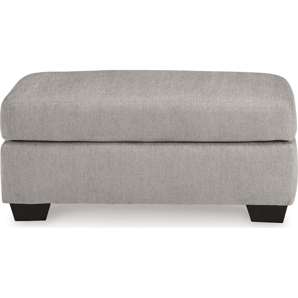 avenal park flannel ottoman   