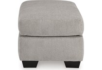 avenal park flannel ottoman   