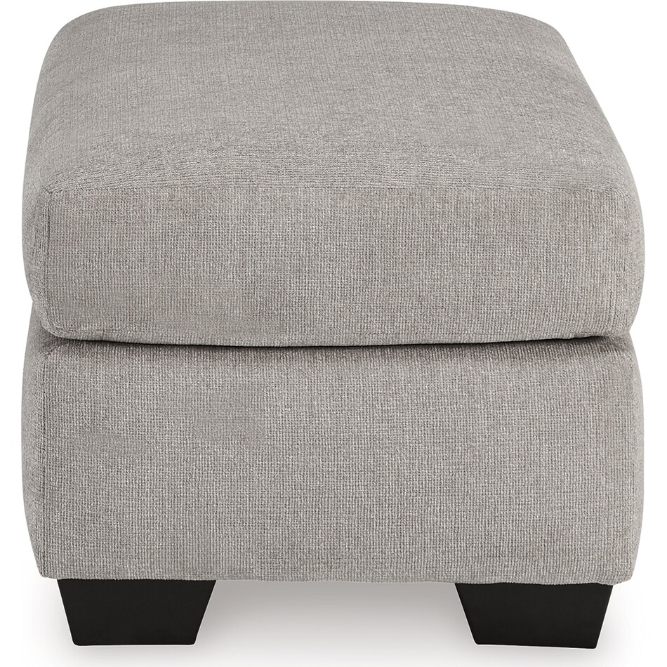 avenal park flannel ottoman   